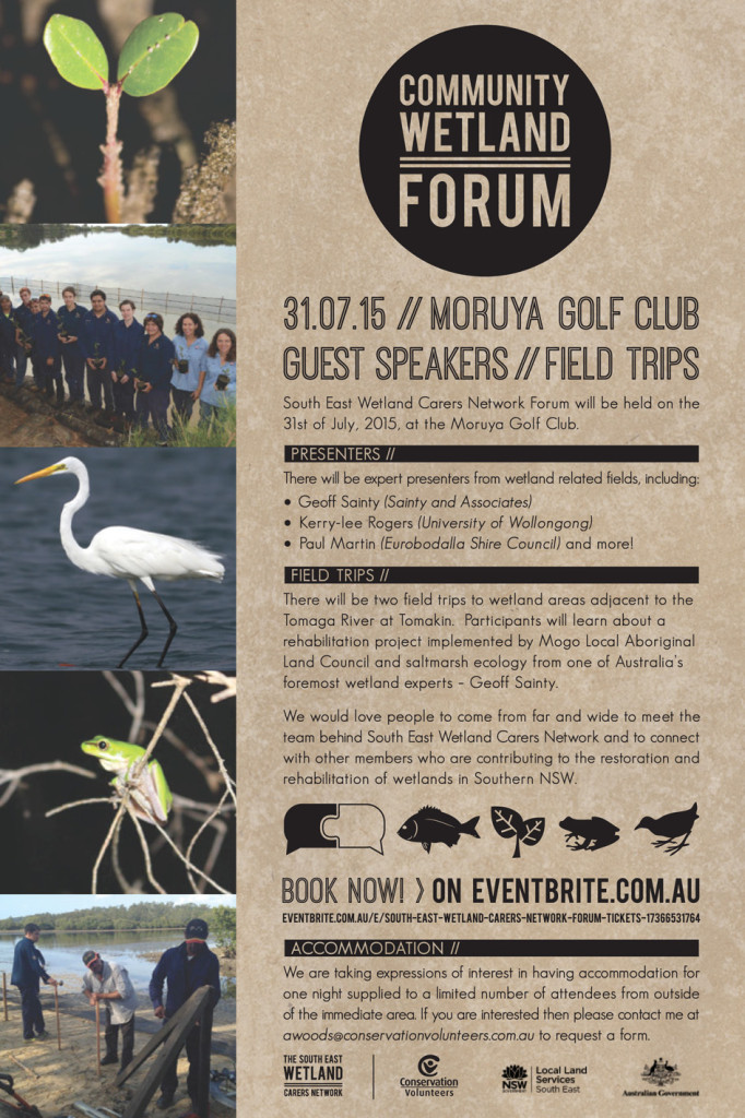 Community Wetland Forum Flyer