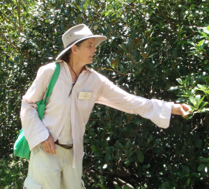 Botanist Jackie Miles