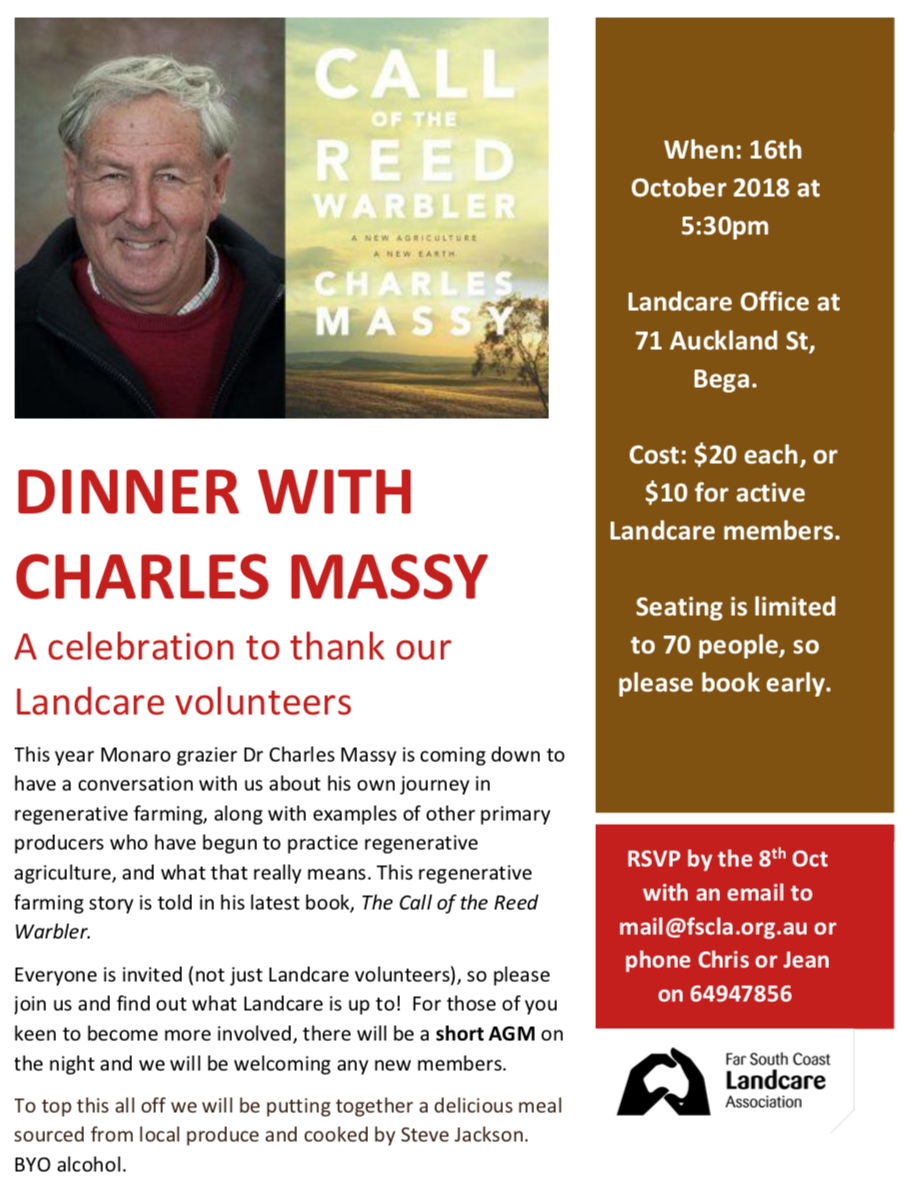 Charles Massy flyer